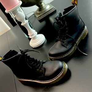 Black Doc Martens size 4